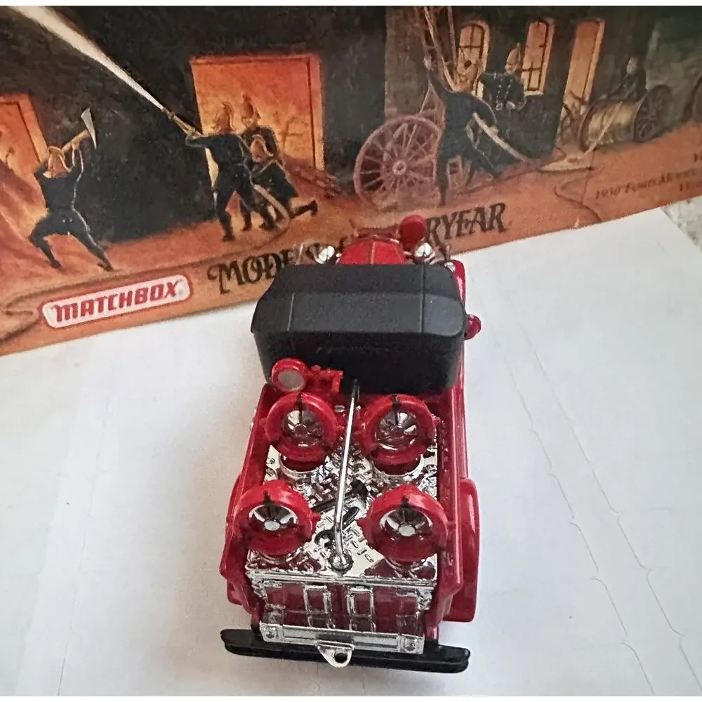 A23 Matchbox Yesteryear 1930 Ford Model A FDNY Battalion Fire Chief YFE12 New